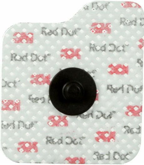 Red Dot Monitoring Repositionable Electrode Radiolucent Stud Packed In 5's Case/1000 Each - Behope