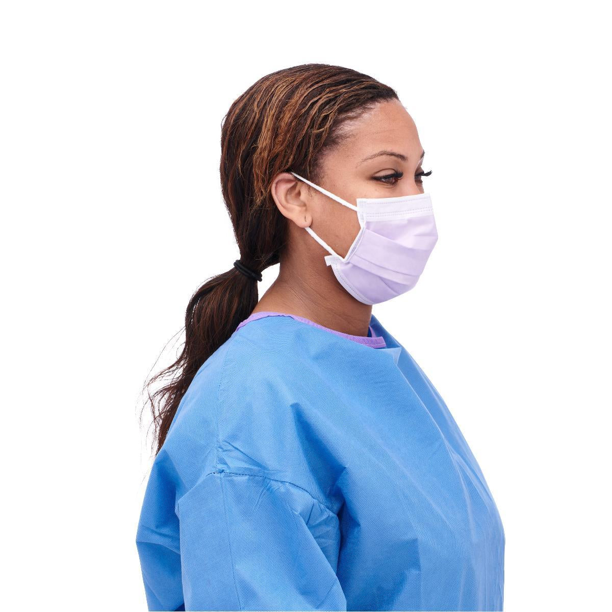 Medline ASTM Level 3 Procedure Face Mask with Ear Loops