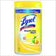 Lysol Disinfecting Wipes Citrus Scent 75 Wipes Per Container - BeHope