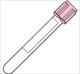 Vacutainer Plus Collection Tube 13mmx100mm 6ml Pink Closure Cap Sterile - BeHope