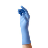 Sensicare Powder-free Nitrile Exam Glove Extended Cuff Blue