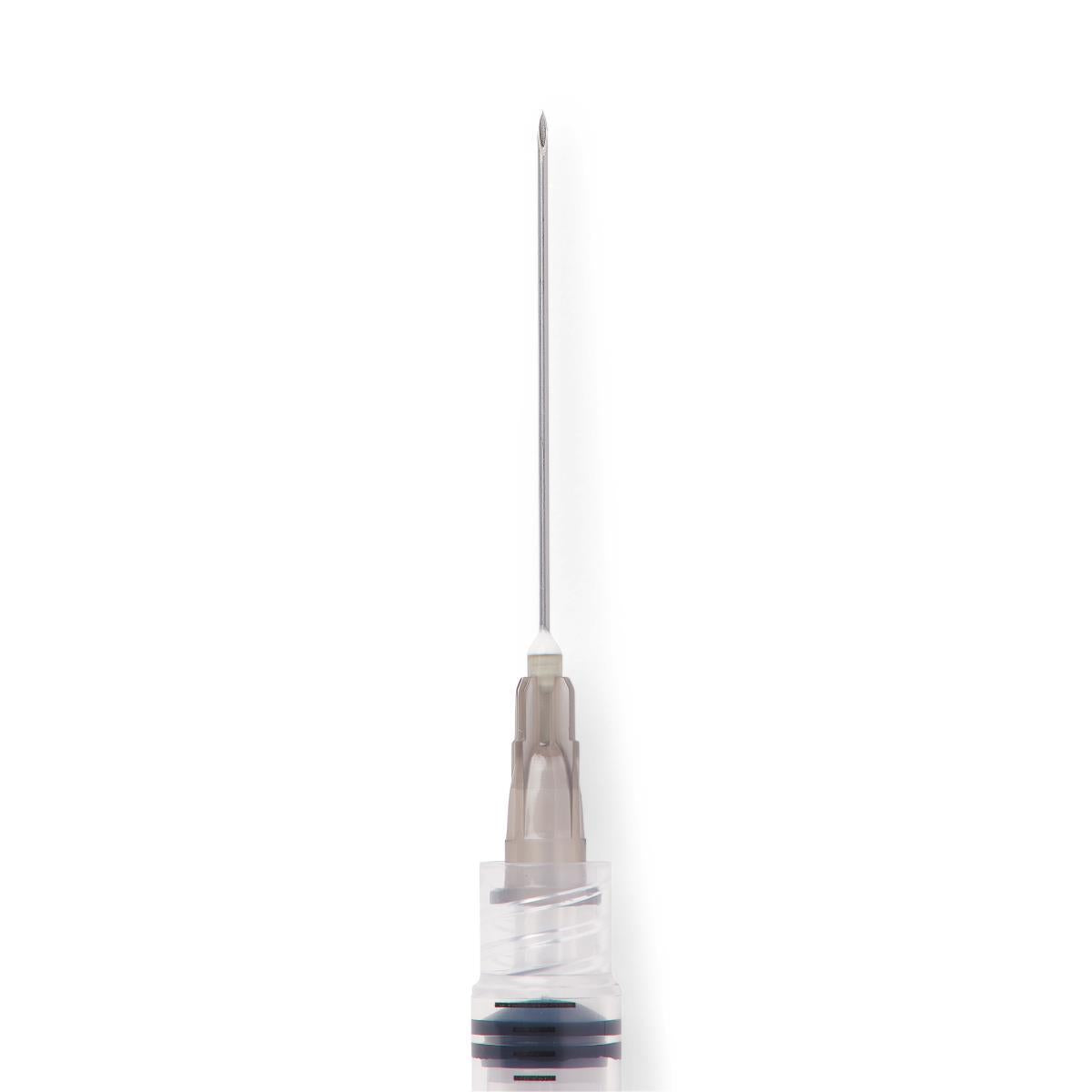 Seringue avec aiguille 3 cc, seringue Ll avec 22 g x 1,5 po, boîte stérile (100 unités)