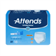 Attends Protective Underwear Extra-absorbency Large 18 Per Printed Package Case/72 Each