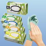 Aloetouch Nitrile Powder-free Exam Glove Chemo Approved Medium Green - BeHope