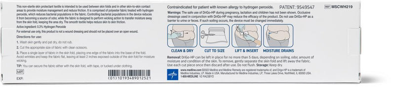 Medline Remedy Specialized Drigo-hp Antibacterial Wicking Sheets - BeHope