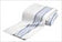 Flannel Blanket, White With Blue Stripes, 70” X 90”, 55% Cotton/45% Poly Each - BeHope