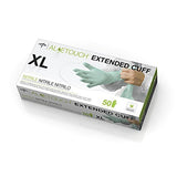 Aloetouch Nitrile Powder-free Exam Glove Chemo Approved X-large Green - BeHope