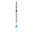 Syringe With Needle Sol-care Safety Snap Type 1ml Tb Syringe With 30gx0.5" Needle Sterile Yellow Box/100 Each - Behope