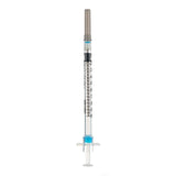 Syringe With Needle Sol-care Safety Snap Type 1ml Tb Syringe With 30gx0.5" Needle Sterile Yellow Box/100 Each - Behope