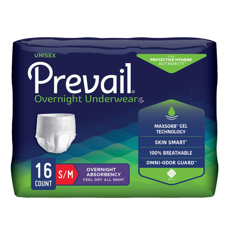 Prevail Protective Underwear Overnight Small/medium Case/64 Each - Behope