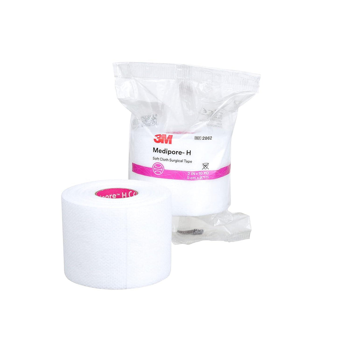 Medipore H Soft Cloth Tape Perforated 5cm X 9.1m Case/120 Yard - Behope