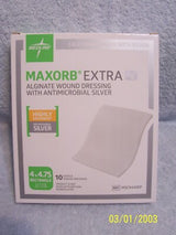 Maxorb Extra Calcium Alginate Wound Dressing 10cm X 10cm Box/10 Each - BeHope
