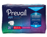 Prevail Air Plus 100% Breathable Stretch Side Panel Brief Size 1 Medium/regular26"-48"waist Case/80 Each - Behope
