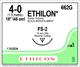Suture 4-0 Nylon Mono 18" With Fs2 Needle Black Box/12 Each - BeHope