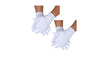 Glove Cotton Medium White Pair/2 Each - BeHope