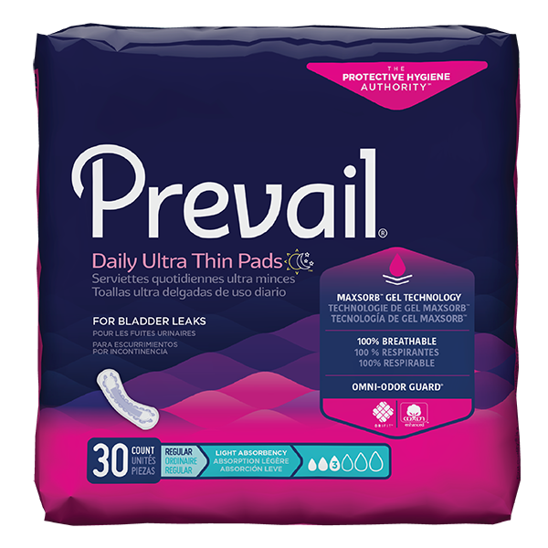 Prevail Bladder Control Pad Light Case/90 Each - Behope