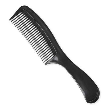Medline Large-Tooth Plastic Comb with Handle 9" (23 Cm)