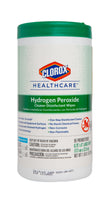 Clorox Hydrogen Peroxide Surface Disinfectant Wipe 6.75" X 9" 95 Wipes Per Container Contr/95 Each - BeHope