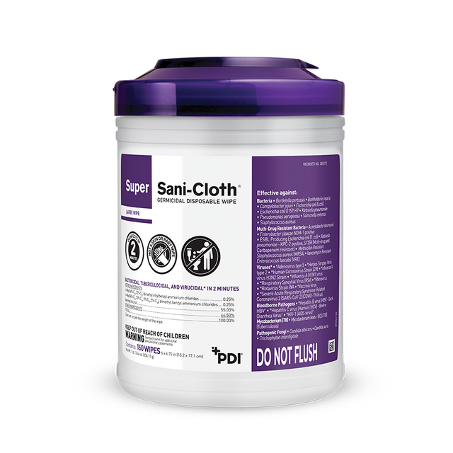 Super Sani-cloth Germicidal Disinfectant Wipe - BeHope