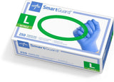 SmartGuard Nitrile Exam Gloves Blue Powder-free
