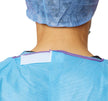 Medline Disposable AAMI Level 3 Blue SMS Isolation Gown
