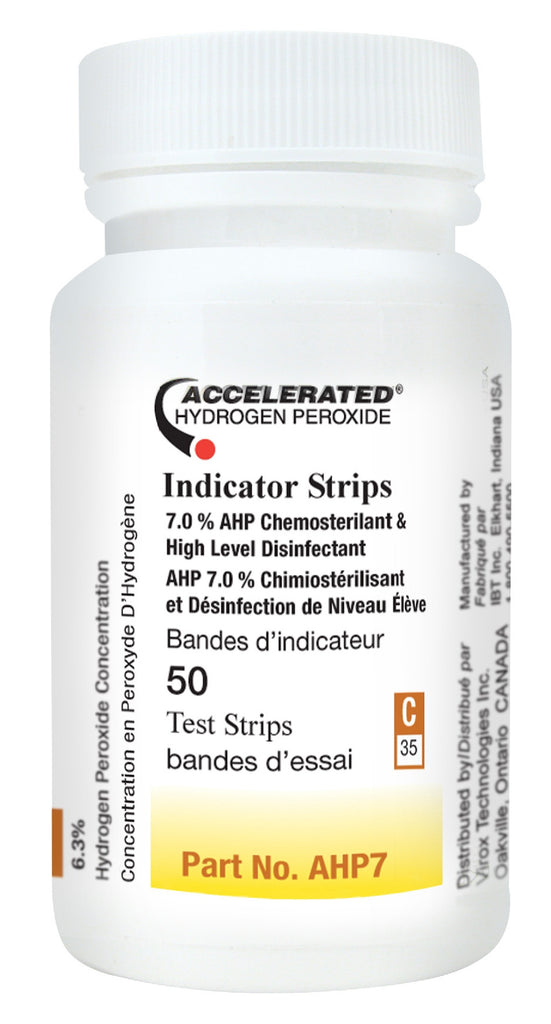 Pre-empt Virox Ahp Test Strip For Cs20 Hydrogen Peroxide Disinfectant Btl/50 Each - BeHope
