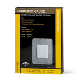 Medline Bordered Gauze Adhesive Island Wound Dressings