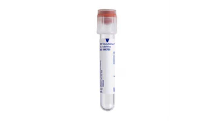 Vacutainer Sterile Plus Tube 13mm X 75mm X 3ml With Hemogard Closure Paper Label No Additive Clear Case/1000 Each - Behope
