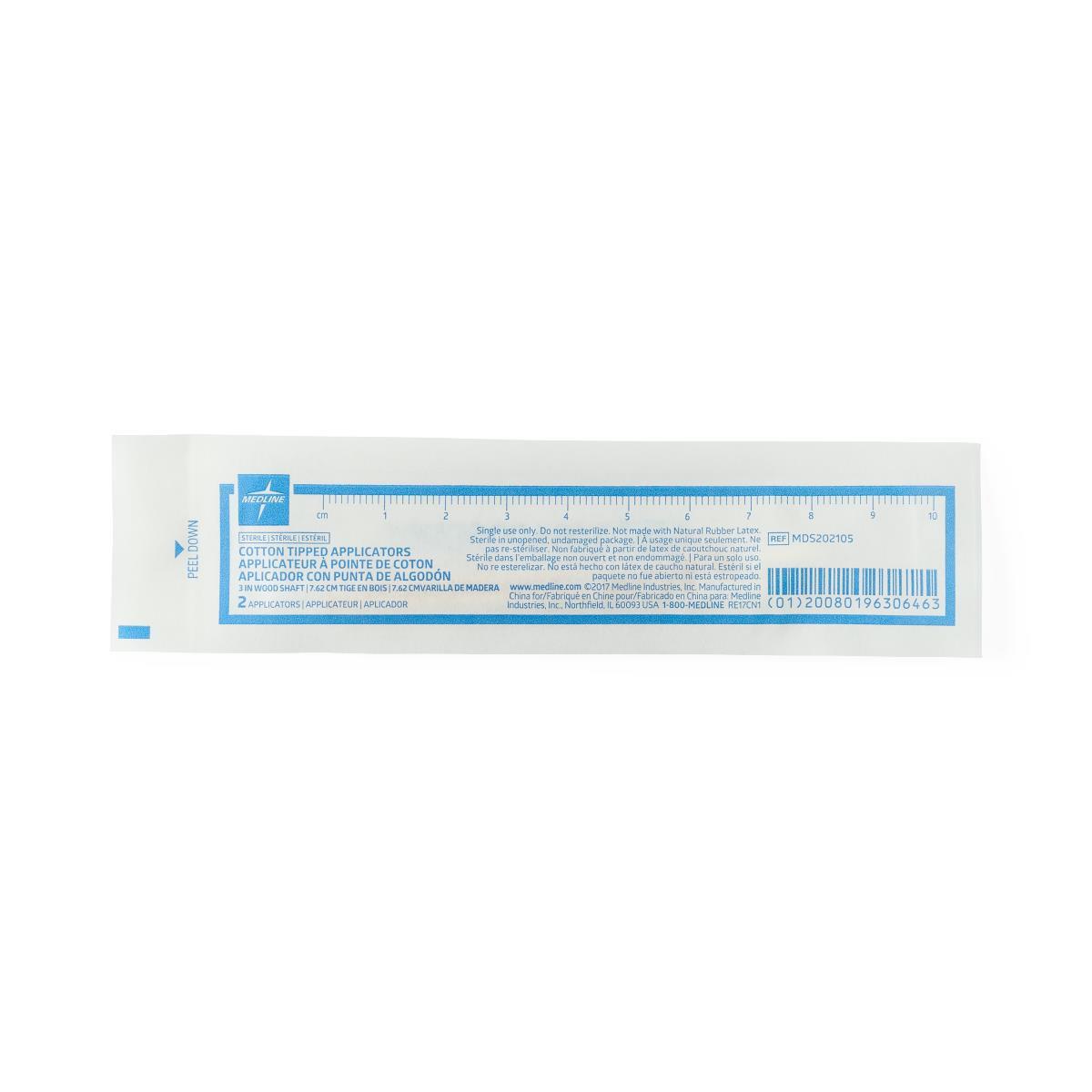 Medline Sterile Cotton-Tipped Applicator