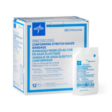 Medline Sterile Conforming Stretch Gauze Bandages