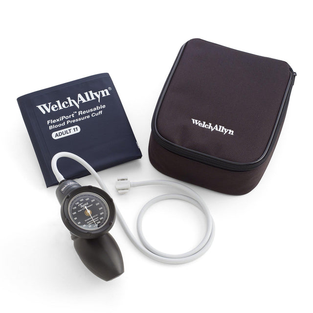 Welch Allyn Durashock Hand Aneroid Blood-pressure Unit With Adult Cuff And Nylon Case Each - BeHope