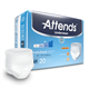 Attends Advanced Protective Underwear Super Plus Absorbency With Leg Gathers Small 20 Per Printed Package Case/80 Each