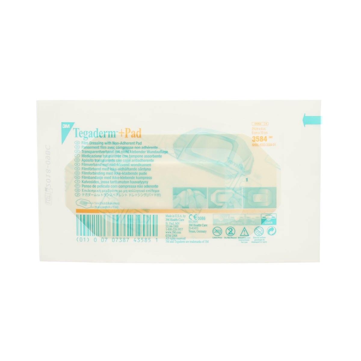 3M® TegadermTM + Pad Transparent Dressing with Absorbent Pad - Behope