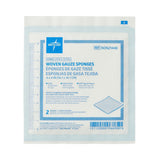 Medline Sterile 100% Cotton Woven Gauze Sponge