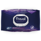 Prevail Pre-moistened 8"x12" Personal Hygiene Wipes Light Fragrance 48 Per Softpack Case/576 Each - Behope