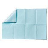 Dental Bib 13" X 19" 2 Ply Tissue With 1 Ply Poly Blue Case/500 Each - BeHope