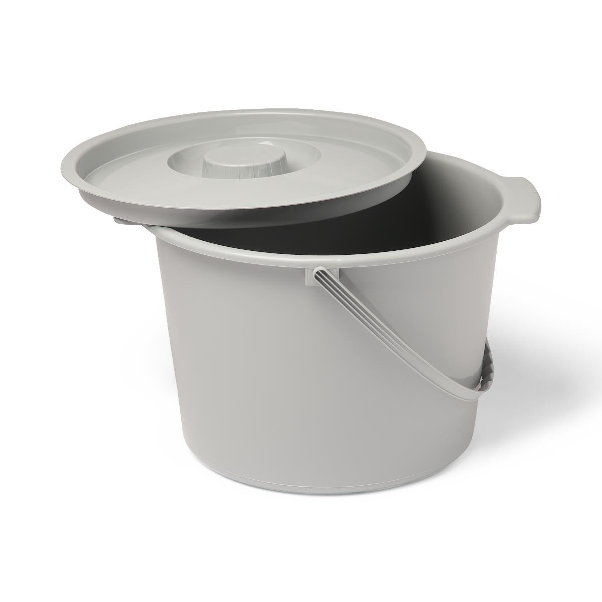 Medline Commode Bucket with Lid and Handle