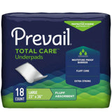 Prevail Fluff Underpad 23"x36" Printed Bag Of 18 Each Green Case/72 Each - Behope