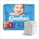 Comfees Baby Diaper Size 3 Case/144 Each