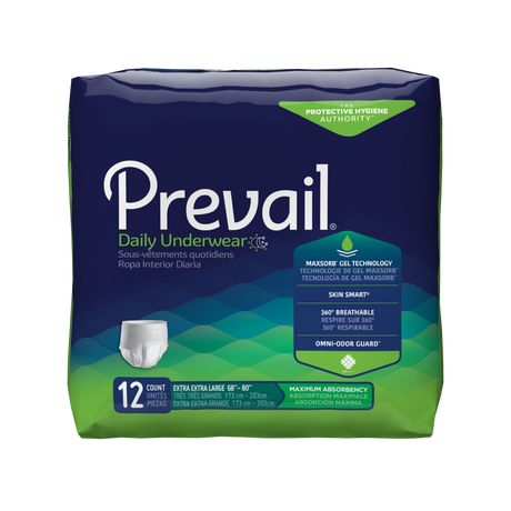 Prevail Protective Underwear X-abs Xxl Case/48 Each - Behope
