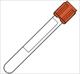 Vacutainer Plus Collection Tube 13mmx100mm 6ml Red Closure Cap Sterile - BeHope
