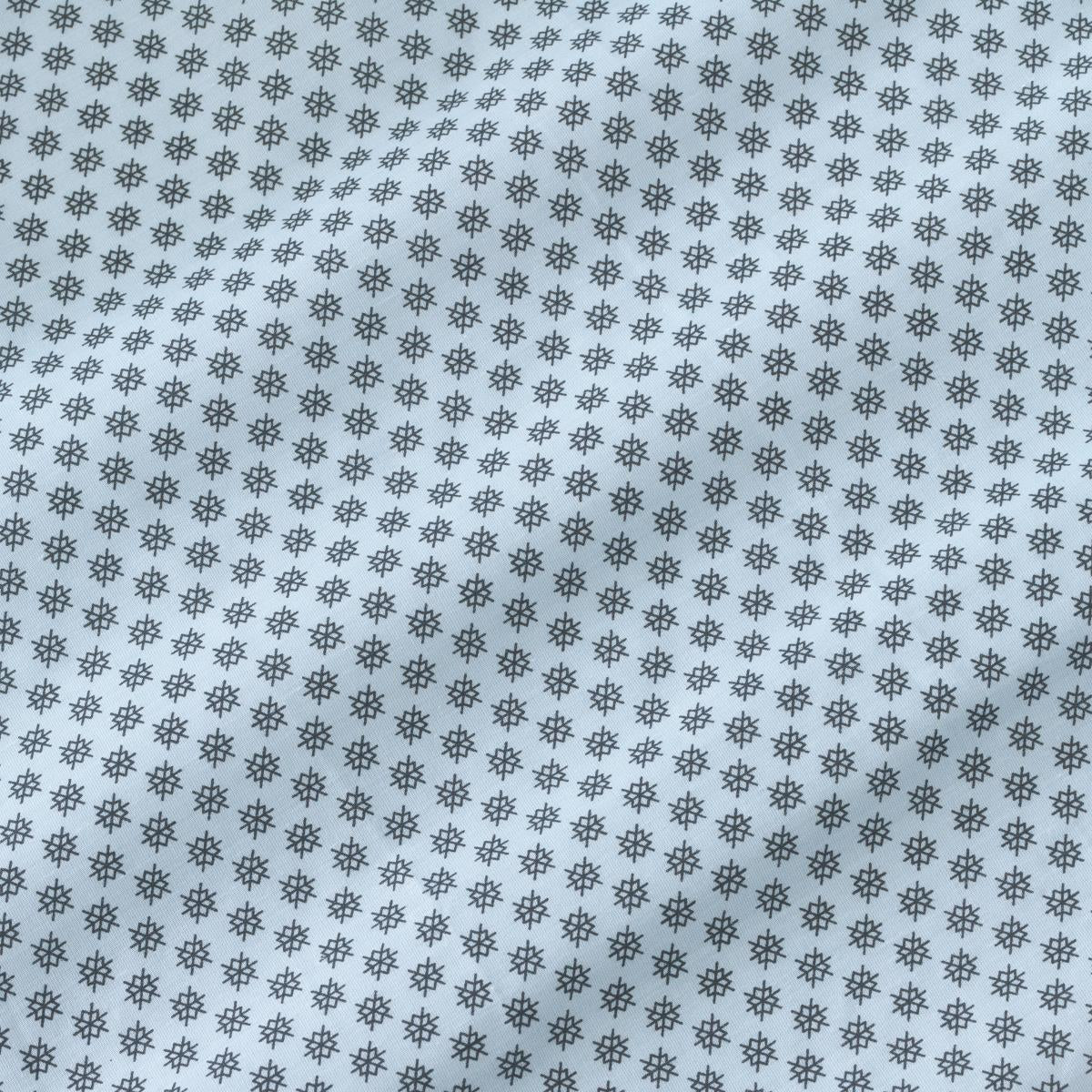 Medline Cotton/poly Blend Patient Gown White With Star Print Straight Back And Back Ties