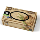 Restore Nitrile Powder-free X-large Exam Glove With Colloidal Oatmeal Skin Protectant Boxes Of 230 - BeHope