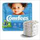 Comfees Baby Diaper Size 4 Case/124 Each