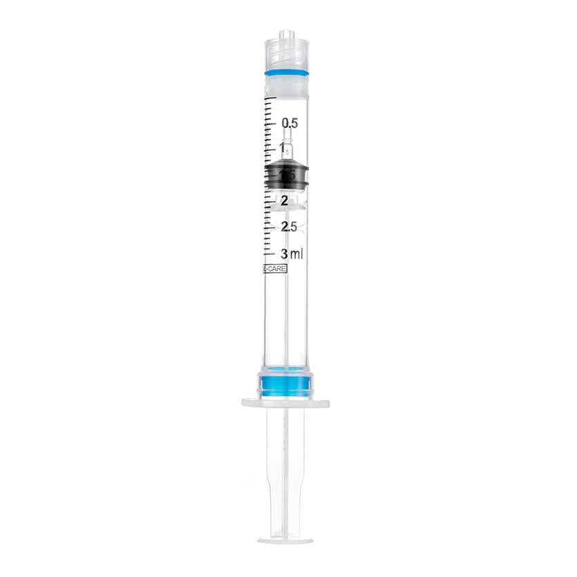 Syringe Only Sol-care Safety Snap Type Safety Luer Lock 3ml Box/100 Each - Behope
