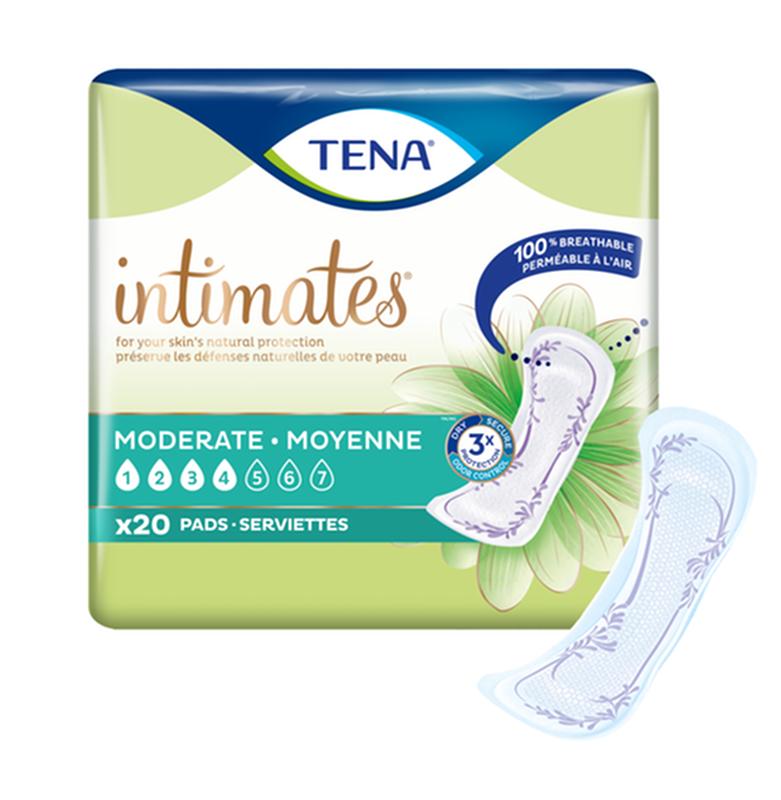 Serviettes pour incontinence TENA Intimates