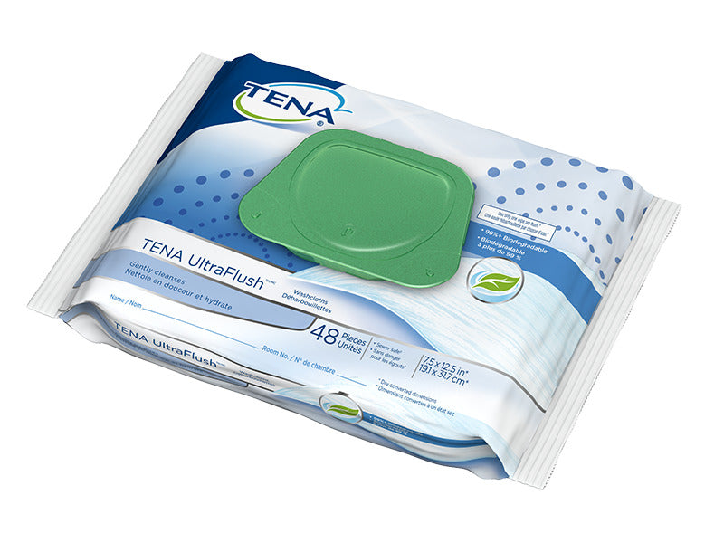 Lingettes nettoyantes TENA UltraFlush (paquet de 288)