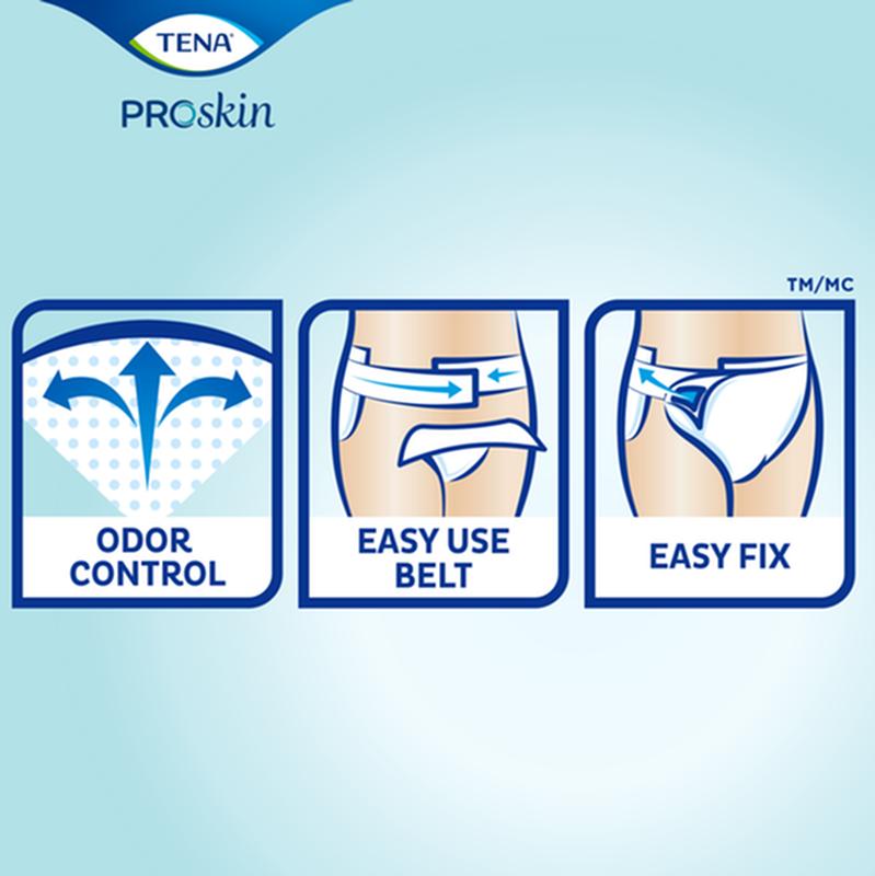 TENA ProSkinFlex Maxi Brief Maximum Absorbency (Pack of 66)