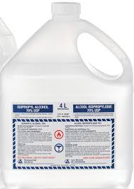 1/BTL ALCOHOL ISOPROPYL 70%, COLOURLESS, 4L - BeHope
