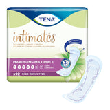 Serviettes hygiéniques longues Tena Sensitive Care Maximum Extra Coverage (lot de 6) (12/sachet)